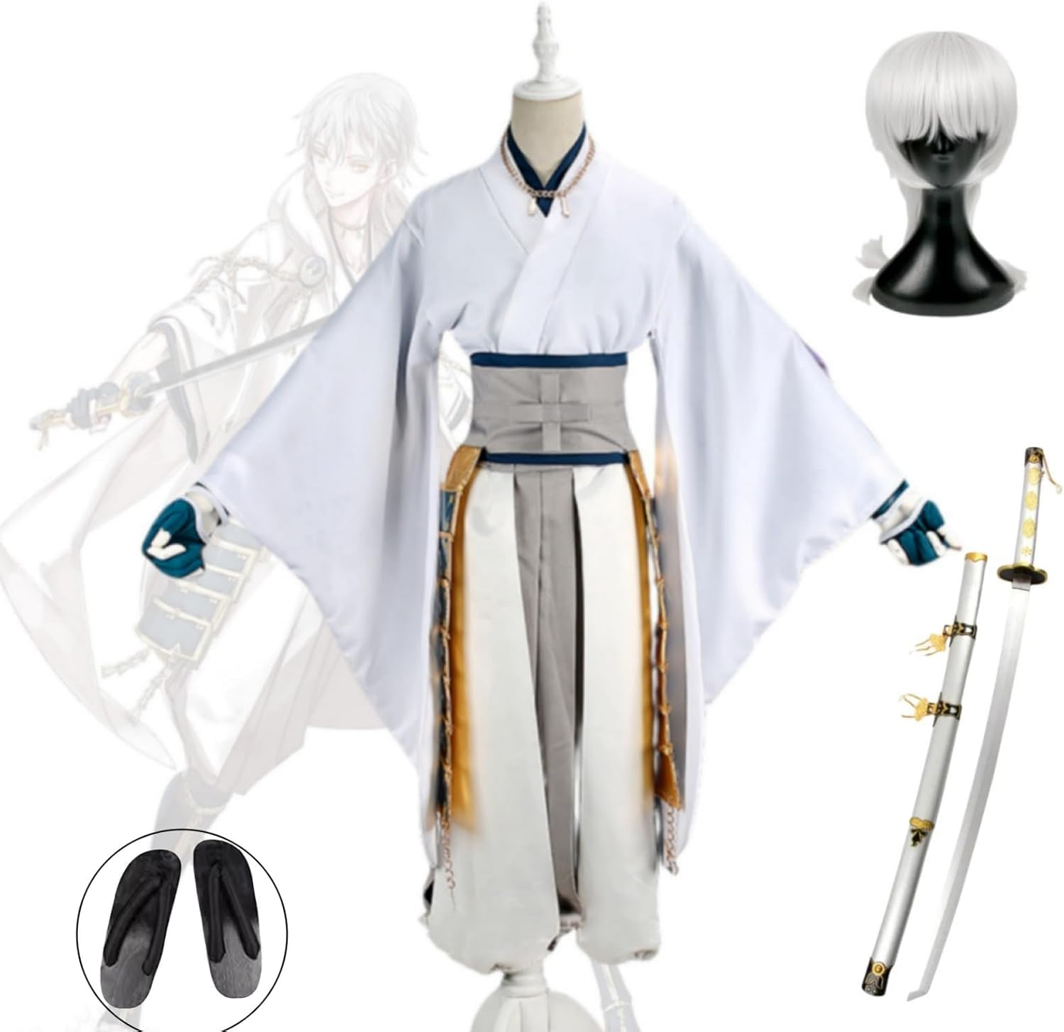 【ウィッグ付】刀剣乱舞　抜丸　戦闘服　コスプレ衣装 Amazon.co.jp: [fenglei] 刀剣乱舞 抜丸(ぬけまる)コスプレ衣装